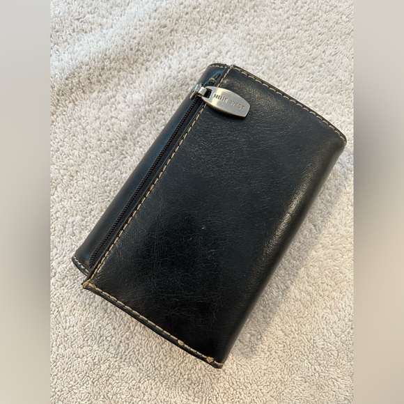 Nine West Black Leather Pocket Wallet - Picture 2 of 3